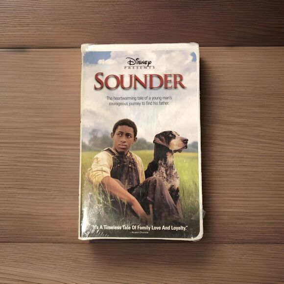 Disney Sounder VHS Tape - New - Timeless Tale Of Family Love & Loyalty  2003 OOP - Picture 1 of 6